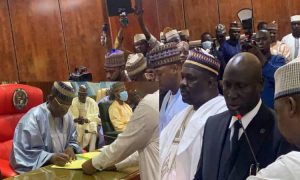 Gov. Matawalle swears-in six Commissioners, two Perm Secretaries, Others