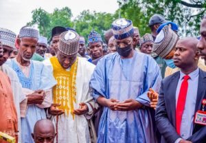 Latest Breaking News about Governor Bello Matawalle: Governor Matawalle mourns former Agric minister, Malami Buwai, Sun Correspondent Munirat