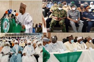 Tambuwal, Sultan, fmr Governors convene stakeholders security meeting in Sokoto