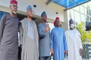 PDP National reconciliation committee pays courtesy visit to Gov Makinde