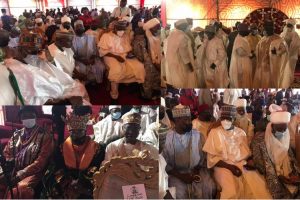 Photos: President Buhari's son, daughter of Emir of Bichi's wedding ceremony
