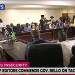 Guild Of Editors commends Gov Yahaya Bello on tackling insecurity