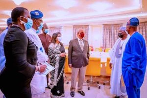 Latest Breaking News about the Health Sector in Nigeria: President Muhammadu Buhari seeks Rotary Club's support for Vaccination Drive
