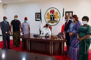 Latest Breaking News About  Anti Open Grazing : Enugu State Governor, Ifeanyi Ugwuanyi, signs Anti Grazing Bill into Law