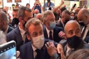 Latest Breaking International News Today: French President, Emmanuel Macron, hit with Egg in Lyon