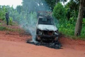 Latest news in Nigeria is that Three policemen killed as gunmen raid Delta checkpoint, set patrol van ablaze