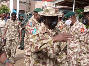 Chief of Defence staff Lucky Irabor