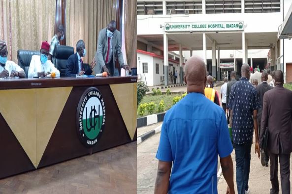 House committee on health visits UCH, asks for better understanding between FG, resident doctors
