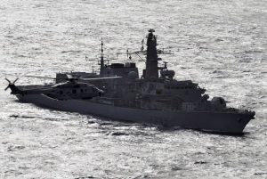 UK warship makes first Taiwan Strait transit since 2008