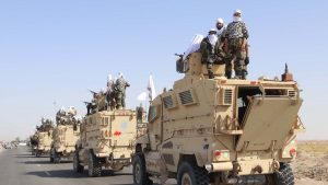 Taliban show off captured US military weapons at Kandahar victory parade