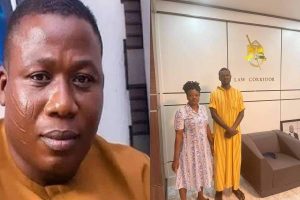 BREAKING_ Lady-K, other aide of Sunday Igboho released from DSS detention