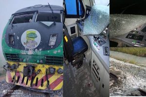 Bandits attack Kaduna bound passenger train, plant explosive on rail track
