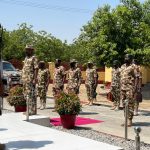 Defence minister, Service Chiefs visit Borno