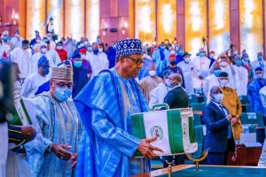 Full Text; President Buhari presents N16.39 trillion 2022 Appropriation Bill
