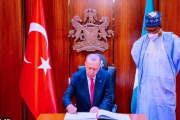 Turkey, Nigeria sign eight major agreements on energy, defense, industry, mining
