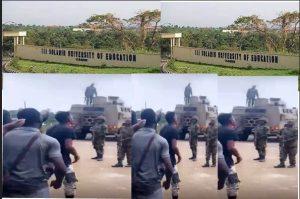 TASUED short indefinitely, students ordered to vacate premises