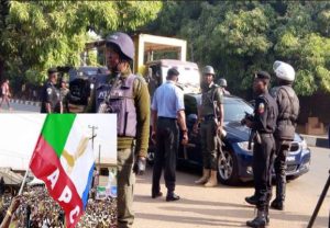 JUST IN: Security agents takeover Taraba APC office