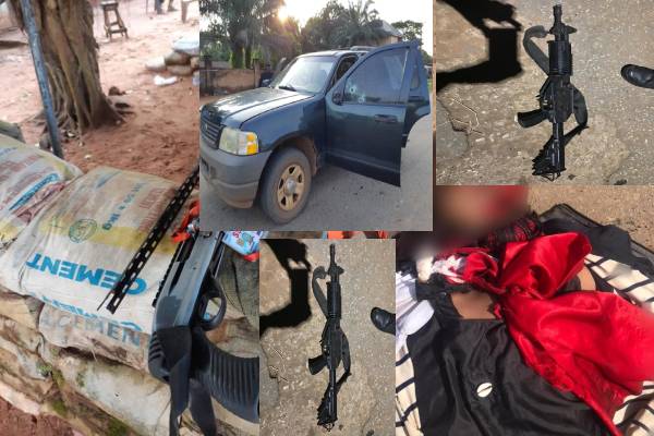 Troops kill IPOB_ESN gunmen, recover recover AK-47 rifles, vehicles, ammunition