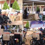 Wounded troops receive wheelchair, other materias in Kaduna