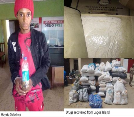 NDLEA arrests fake soldier with drugs, intercepts walkie-talkie sets, ammunition, ATM, simcards for bandits