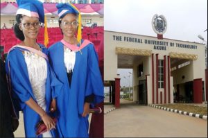 Photos: Meet twins who graduated with first class at FUTA