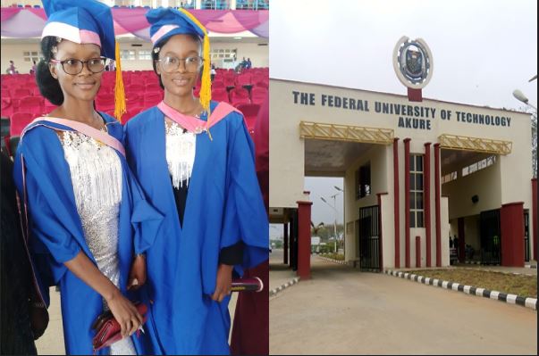 Photos: Meet twins who graduated with first class at FUTA
