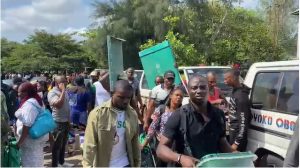 Anambra Supplementary Poll: Movement of materials to Polling units begins 1hr behind schedule