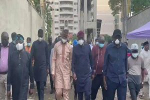 Tinubu visits Gerrard Road