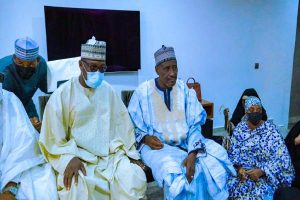 Governor Sanni Bello in Kano