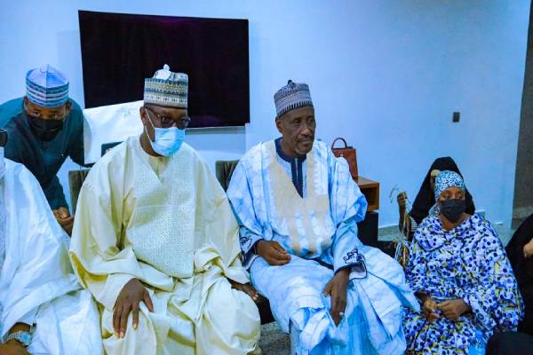 Governor Sanni Bello in Kano