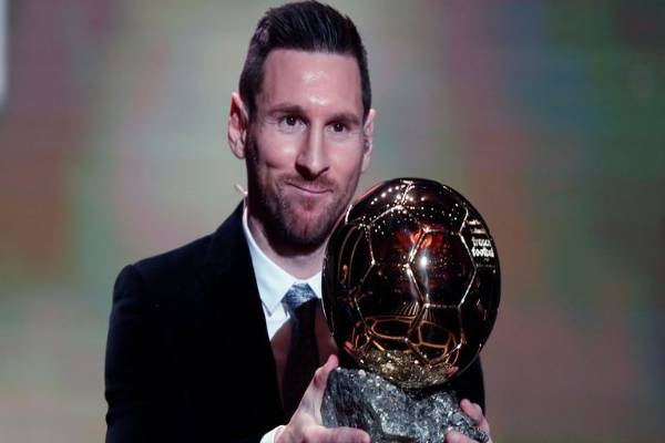 Messi wins seventh Ballon D'Or