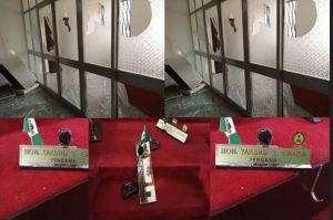Political thug invade Plateau Assembly complex, vandalise property