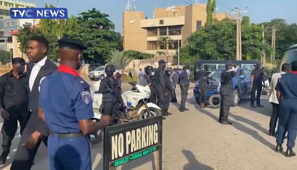 Heavy security presence at court as Nnamdi Kanu’s trial resumes in Abuja