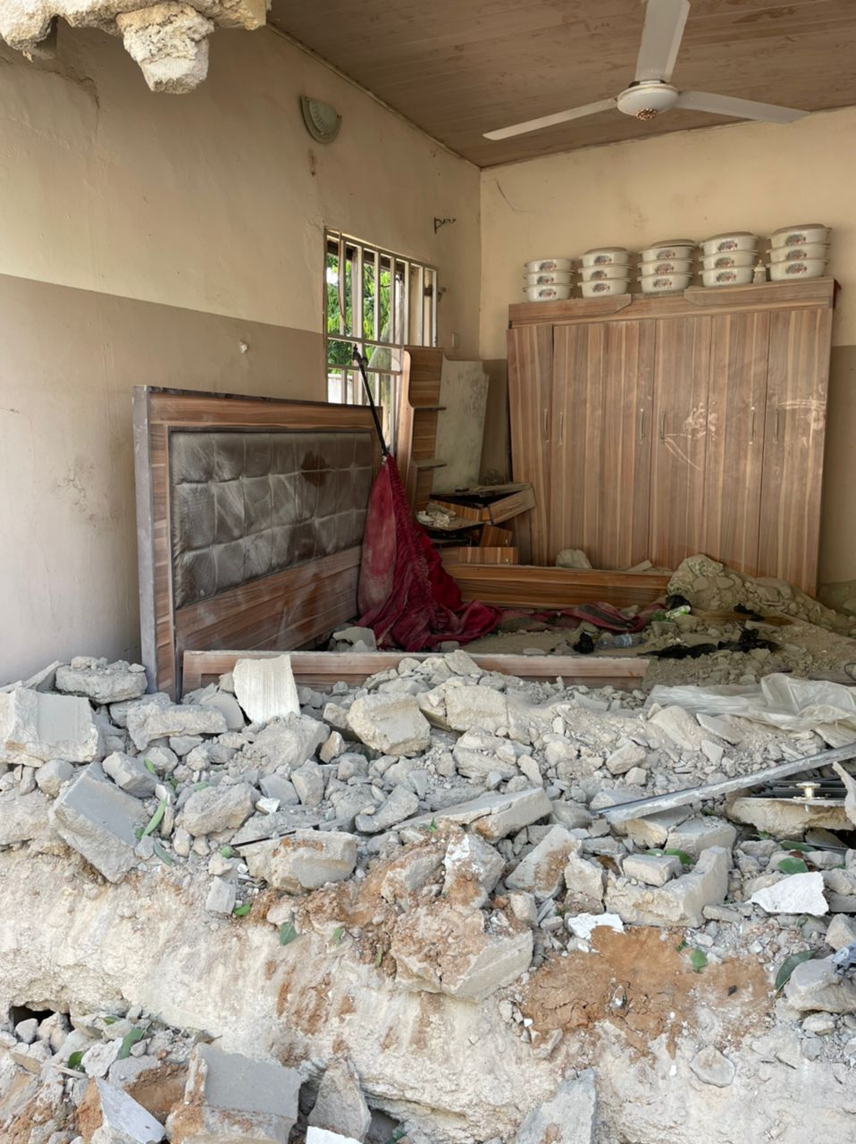 Just In: Multiple explosions rocked 1000 housing estate Maiduguri