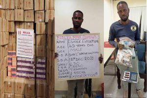 Christmas: NDLEA seizes 8.3million Tramadol caps, 56,782 bottles of Codeine in Lagos