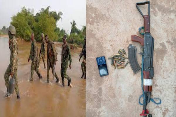 Army arrests IPOB/ESN leader in Enugu, recovers arm, ammunition