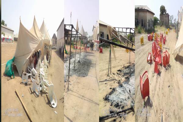 Thugs Attack PDP Congress Venue, Destroy Vehicles, Chairs, Others