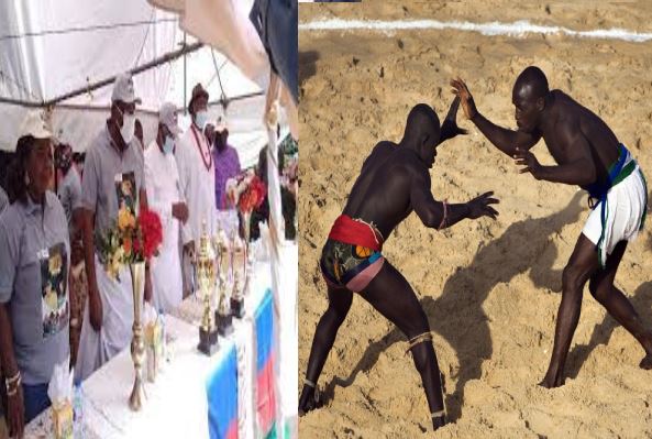 Fmr Bayelsa Gov Seriake Dickson declares Nanaye Traditional Wrestling Competition Open