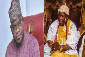 Governor Bello on Olubadan