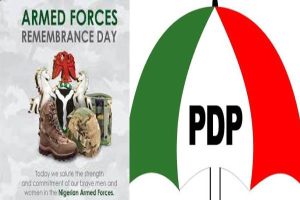 PDP ON ARMED FORCES