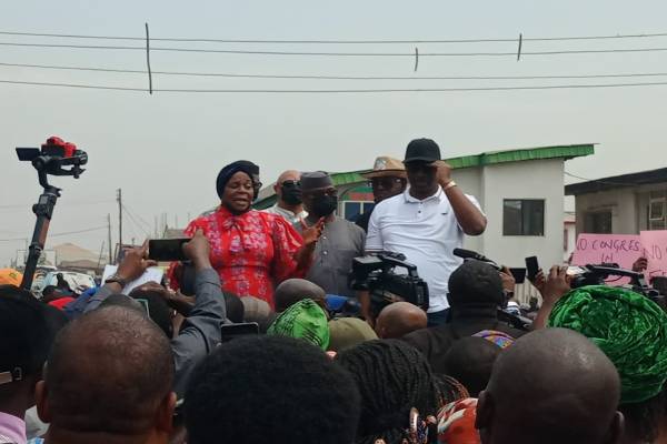 Aggrieved PDP Governorship aspirants protest in Ado Ekiti