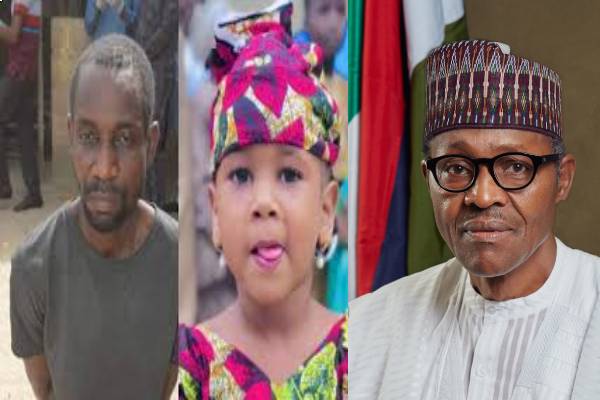 President Buhari mourns murdered 5 year old Kano girl, Hanifa