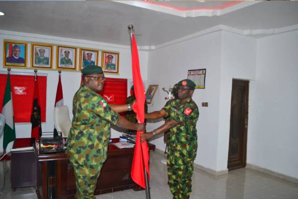 Brig, Gen Caius Baushe assumes command of 1 Brigade Nigerian Army, Gusau