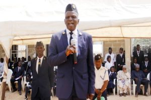 NEW BOYS BRIGADE PRESIDENT