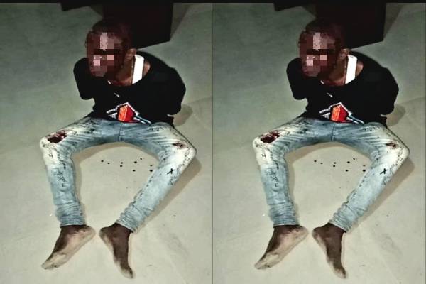 Police parade suspected killer of retired CSP Imo