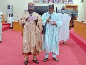 Governor Tambuwal swears in two new Commissioners, SAs, others