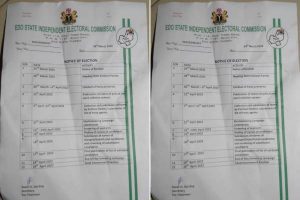 Edo SIEC releases timetable for council elections