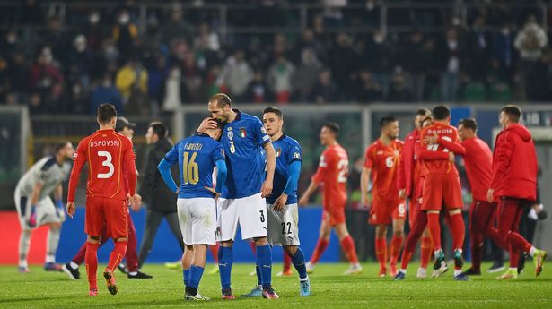 Italy out of World Cup after shock loss to North Macedonia