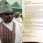 Kano Commissioner for Water Resources, Sadiq Aminu Wali resigns