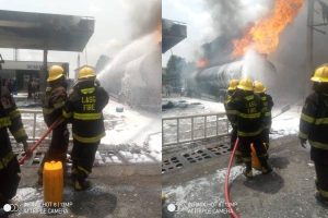 Lagos Fuel Station Fire